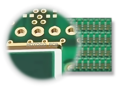 2 Layer Edge Plating PCB